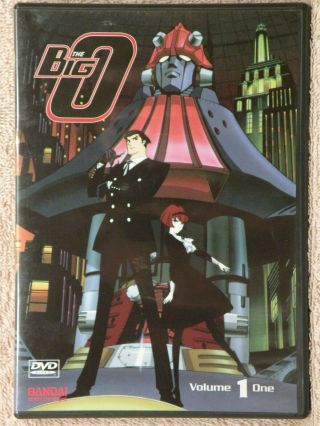 The Big O: Volume 1 Dvd,  2001,  Subbed & Dubbed Bandai Anime Rare Oop