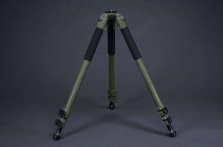 Rare Manfrotto 3205gn Spotter/sniper Camera “tracker” Tripod,  Green L@@k