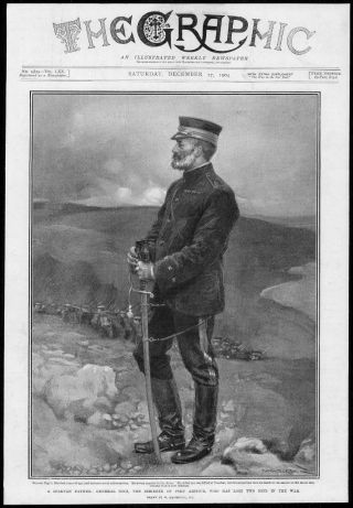 1904 Antique Print - Russo - Japanese War General Nogi Port Arthur Nanshan (197)