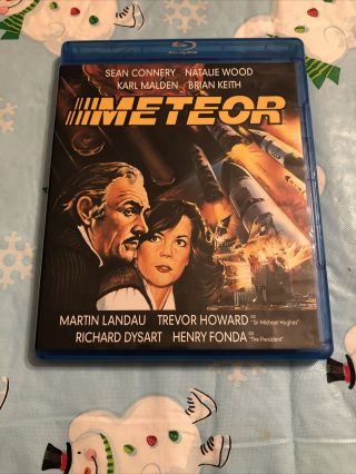 Meteor (blu - Ray) Oop Rare 1979 Sci - Fi Sean Connery,  Natalie Wood