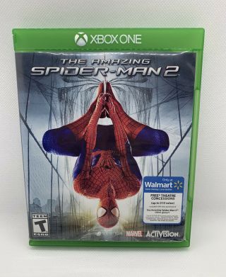 The Spider - Man 2 (xbox One,  2014) Extremely Rare Fast