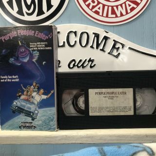 Purple People Eater Vhs Comedy Fantasy Rare Oop