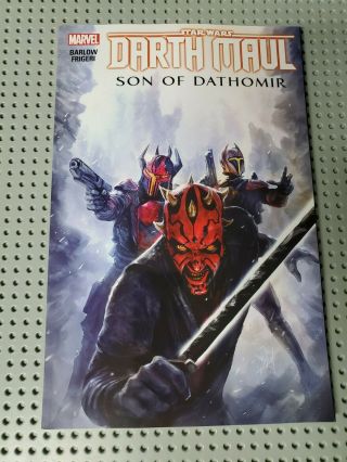 Star Wars Darth Maul Son Of Dathomir Tpb 1 2 3 4 Marvel Rare 2017 Out Of Print