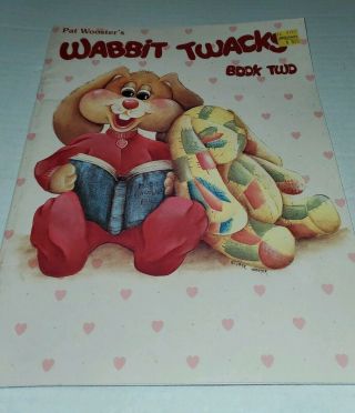 Wabbit Twacks Book 2 By Pat Wooster Tole Painting Instruction Book Vtg 92 Rare.