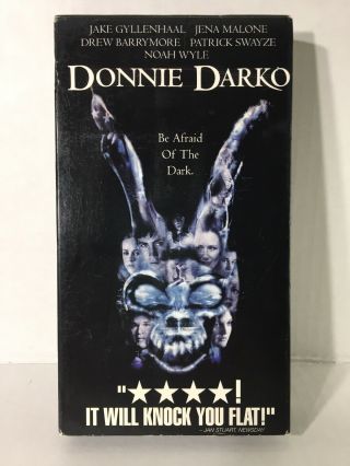 Donnie Darko Vhs Screener Tape Extremely Rare Release 2001 Check Pics Dark Scifi