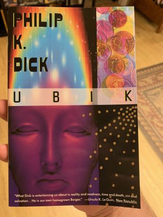 Ubik By Philip K.  Dick Softcover 1st Vintage Books Edition 1991.  Sci - Fi Rare