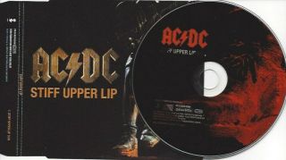Stiff Upper Lip By Ac/dc (1track - Cdsingle//promo) Rare Collector Item