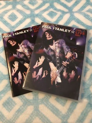 Kiss Dvd Paul Stanley One Live Kiss Wbooklet Rare House Of Blues Chicago 11/6/06