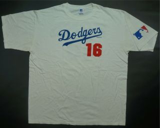 Rare Vintage Russell Hideo Nomo Los Angeles Dodgers 1995 Jersey T Shirt 90s 2xl