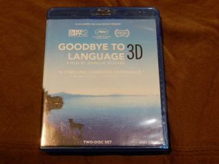 " Goodbye To Language " 3d/2d Blu - Ray 2 - Disc Rare Kino Lorber