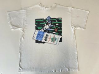 Vintage 1989 World Series San Francisco Giants Oakland A ' s Mens t - shirt XL Rare 2
