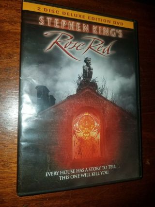 Rose Red Dvd Rare Horror 2002 2 - Disc Deluxe Edition Stephen King Mini Series