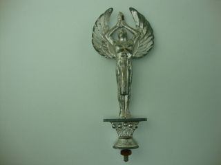 Rare Vintage Metal Goddess - Angel Trophy Topper 6 3/4 Inches Tall