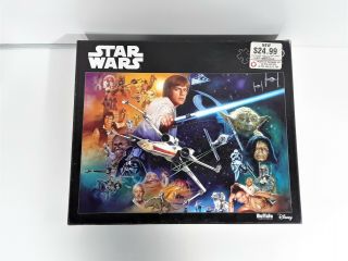 Star Wars 2000 Piece Jigsaw Puzzle Disney May The Force Be With You (RARE) 2