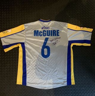 EXTREMELY RARE Danny McGuire 2004 League Dream Team Jersey Size Medium 2