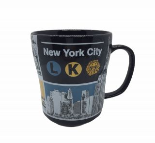 Disney Lion King Play York City 3d Ceramic Coffee Mug,  Rare