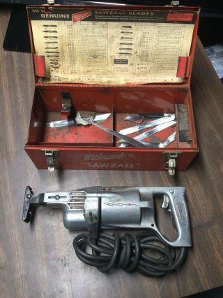Milwaukee Electric Antique Reciprocating Saw