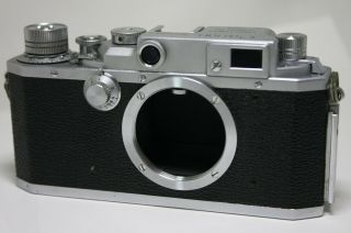 Rear Canon Iif (revised) 2f Canon Rangefinder Camera Rare Leica 1581.  107