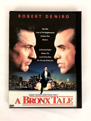 A Bronx Tale (dvd,  1998) Rare,  Oop Robert Deniro,  Chazz Palminteri (1993)