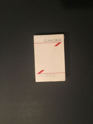 British Airways Concorde Airplane Limited Rare Playing Cards