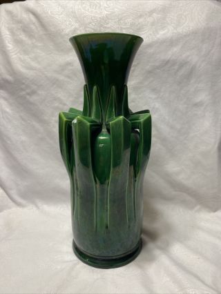 Rare Teco Pottery Vase Arts And Crafts