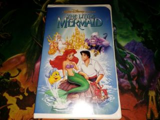Disney The Little Mermaid (vhs,  1989,  Diamond Edition) Rare Cover