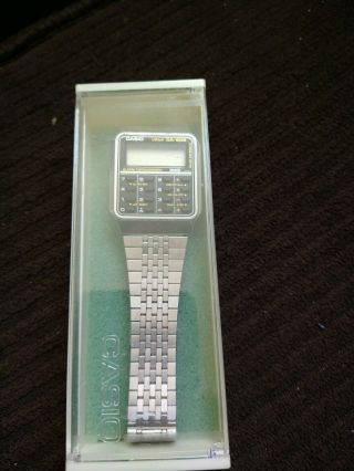 Rare Vintage Casio Ca - 502 Calculator Watch