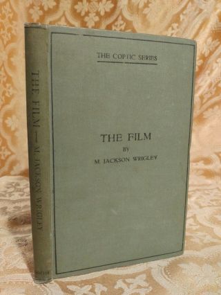 1922 The Film Its Use In Popular Education Coptic Series Rare Printing