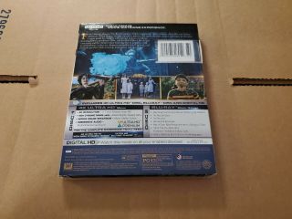 Tim Burton ' s Miss Peregrine ' s: w/RARE OOP Slipcover (4K HD & Blu - ray) No Code 2
