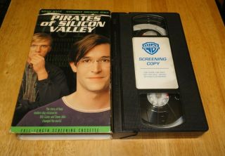 Pirates Of Silicon Valley (vhs,  1999) Anthony Michael Hall Rare Demo Screener