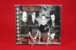 Cult Of The Psychic Fetus She Devil (cd,  2000,  Rmg) Psychobilly Rock Rare