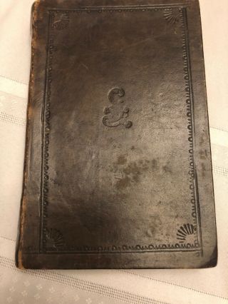Vintage Antique 1904 Testament Bible Written In German