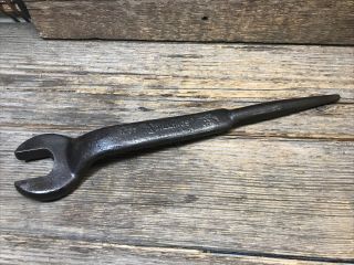 Antique Billings 1706 Iron Workers Spud Wrench • Vintage Blacksmith Usa