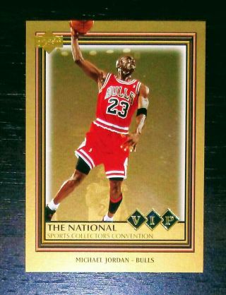 Michael Jordan 2006 Upper Deck The National VIP GOLD Insert - Only 1 listed RARE 2