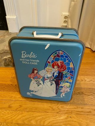 Rare Vintage 1958 Barbie And Her Friends Plastic Doll Case