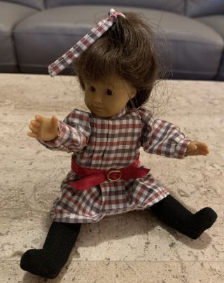 Samantha American Girl Mini 6 " Doll No Shoes Miniature Vintage