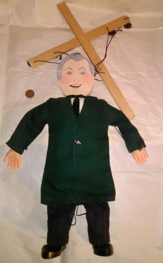 Wizard Of Oz Frank Morgan Stringed Puppet Marionette Doll 15 " Land Of Oz Rare