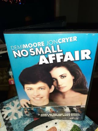 No Small Affair (dvd,  2004) Rare Oop Demi Moore Jon Cryer Region 1 Rare Oop