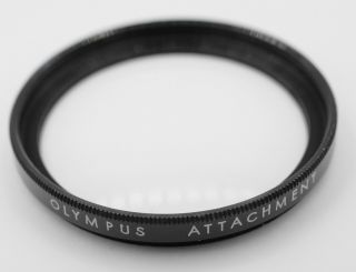 Rare - Olympus Pen F Ft Camera 43mm Attachment Lens Close Up Macro Filter