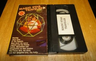 Magic Star Traveler Volume 1 (vhs,  1986) Jerry Layne Puppets Kids Animals - Rare