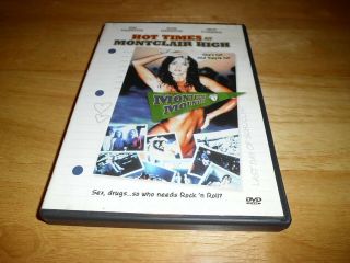 Hot Times At Montclair High (dvd,  2002) Kim Valentine; Rare/oop 1989 Comedy