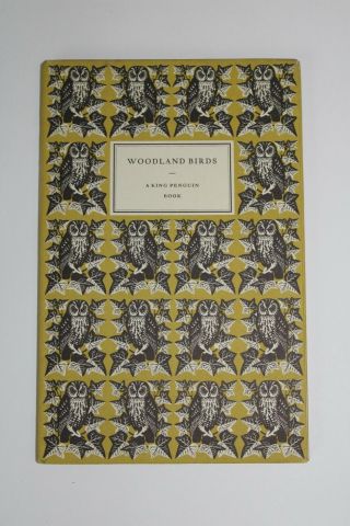Very Rare " 1st / First Edition " King Penguin " K74 " Woodland Birds,  D/w (ref 66)