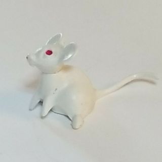 Vintage Miniature Dollhouse Fairy Garden Animal Pet West Germany Mice Mouse Tiny