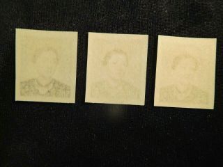 VIETNAM Rare IMPERF Stamp Set Scott 14 - 16 MNH Hard To Find 2
