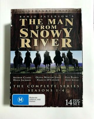 The Man From Snowy River: Complete Series 1 2 3 4 - Oz Tv Drama Rare 14 - Dvd Set