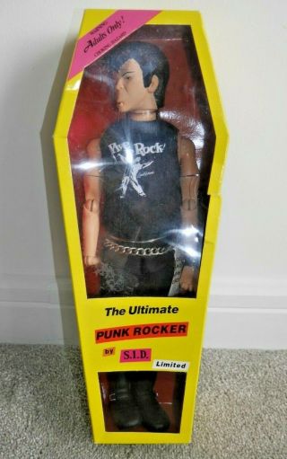 Sid Vicious Sex Pistols Punk Rock Figure Vivienne Westwood Sid 1998 Rare H660