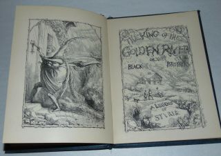 Antique Book 1904 The King Of The Golden River Dickey Doyle Illus Ruskin Fantasy