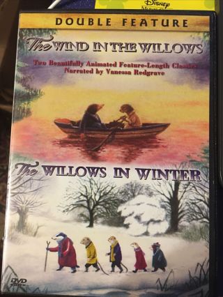 Wind In The Willows,  The/the Willows In Winter (dvd,  1999) Vanessa Redgrave Rare