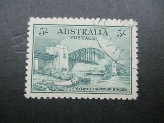 Pre Decimal Stamps: 5/ - Bridge Cto - Rare - Must Have (e53)