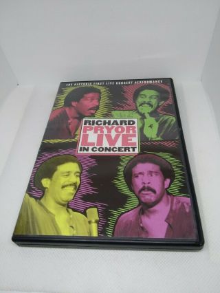Richard Pryor Live In Concert Dvd Rare Oop